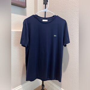 Lacoste Men's Dark Blue Short Sleeve Tee